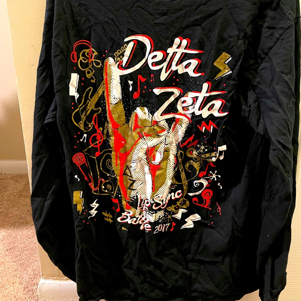 Vintage Long sleeve Delta Zeta Sorority Lip Sync Battle Shirt